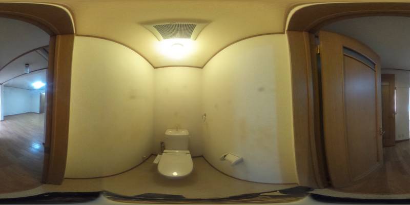 パノラマ画像トイレ