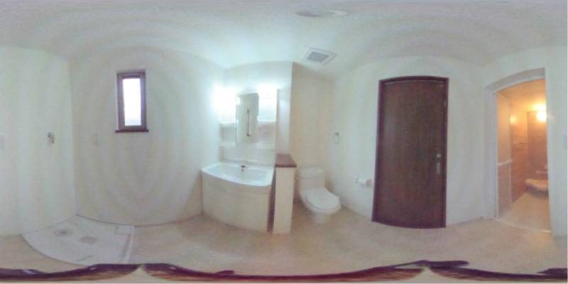 パノラマ画像洗面所