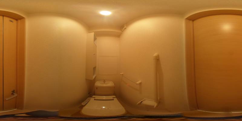 パノラマ画像トイレ