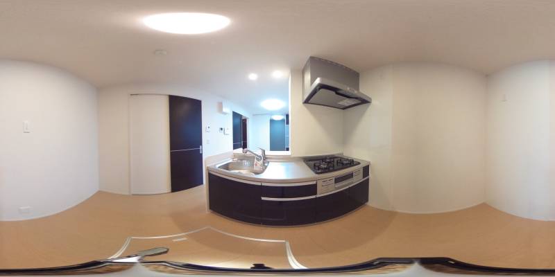 パノラマ画像キッチン