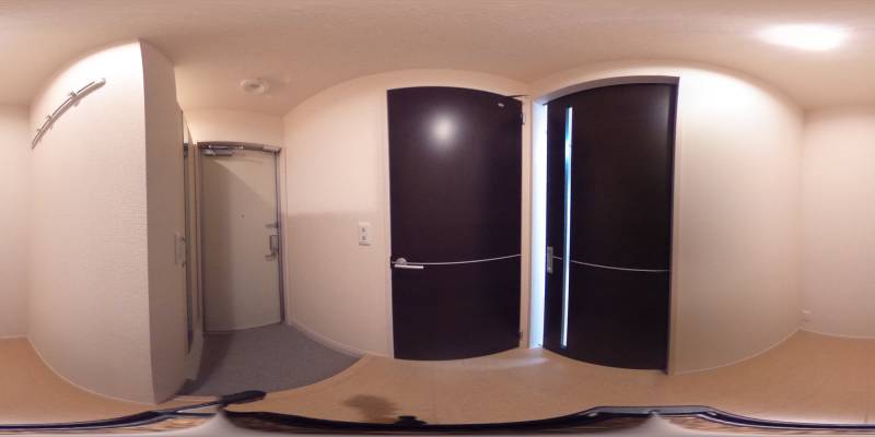 パノラマ画像玄関