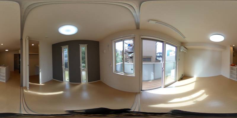 パノラマ画像洋室