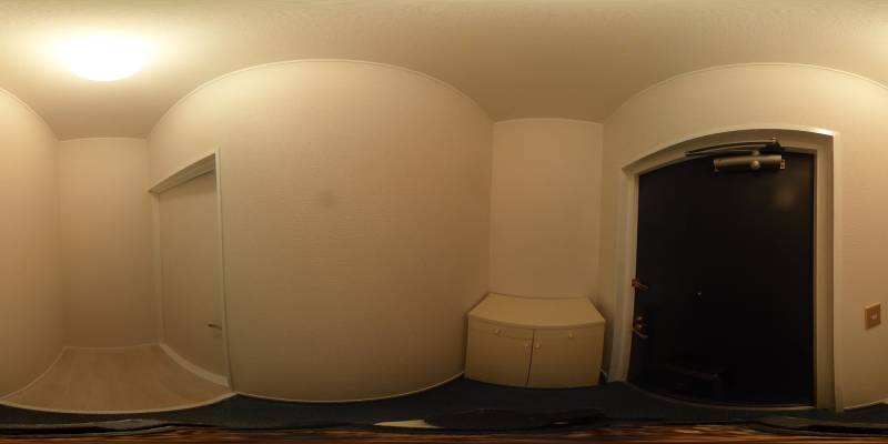 パノラマ画像玄関