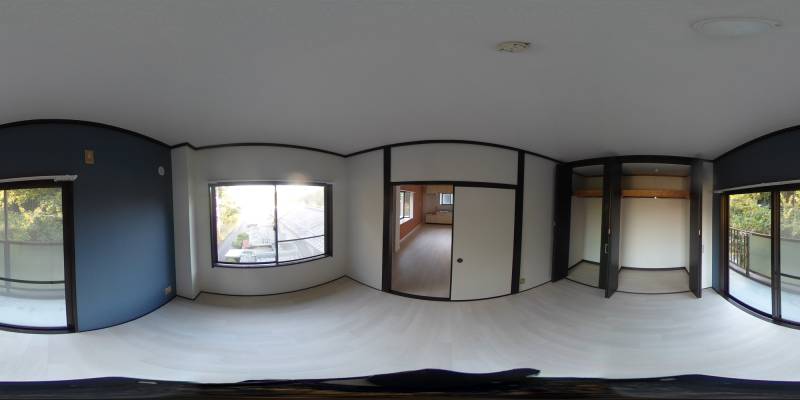 パノラマ画像洋室