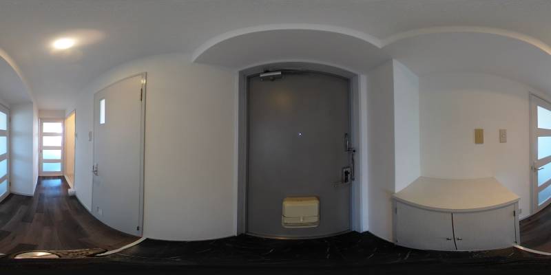 パノラマ画像玄関