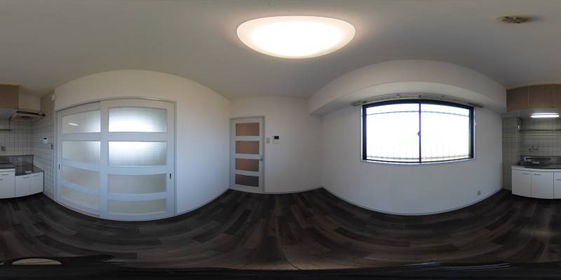 パノラマ画像リビング