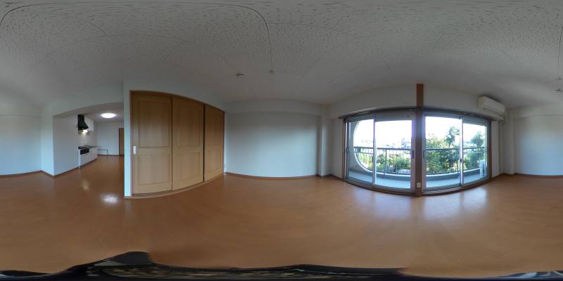 パノラマ画像洋室