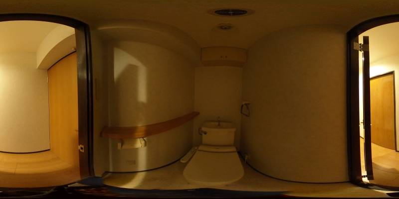 パノラマ画像トイレ