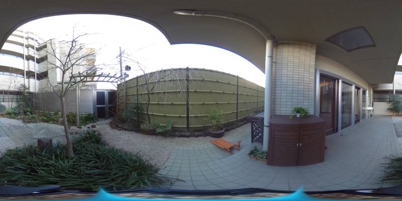 パノラマ画像洋室