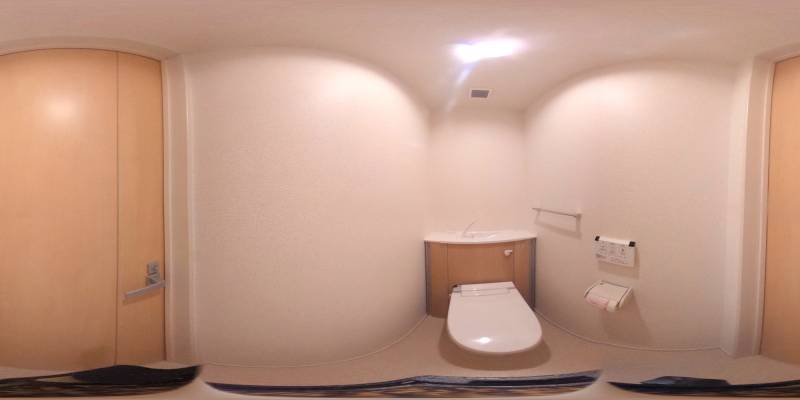 パノラマ画像トイレ