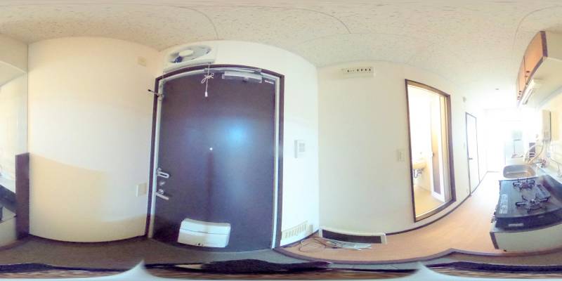 パノラマ画像玄関