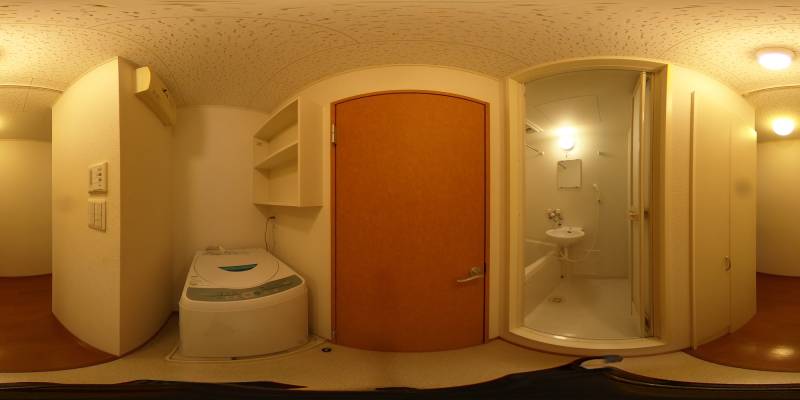 パノラマ画像洗面所