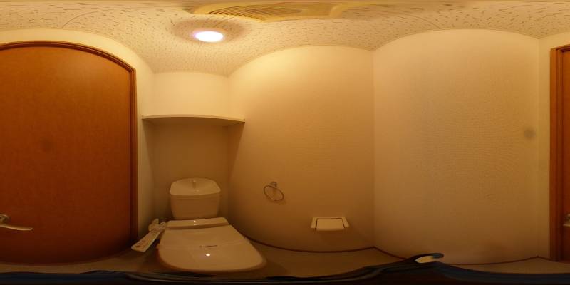 パノラマ画像トイレ