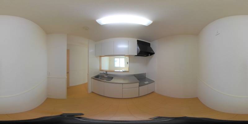 パノラマ画像キッチン