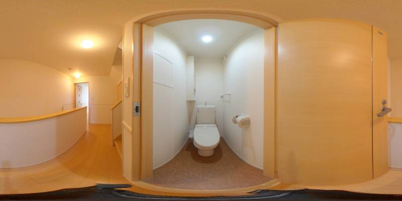 パノラマ画像トイレ