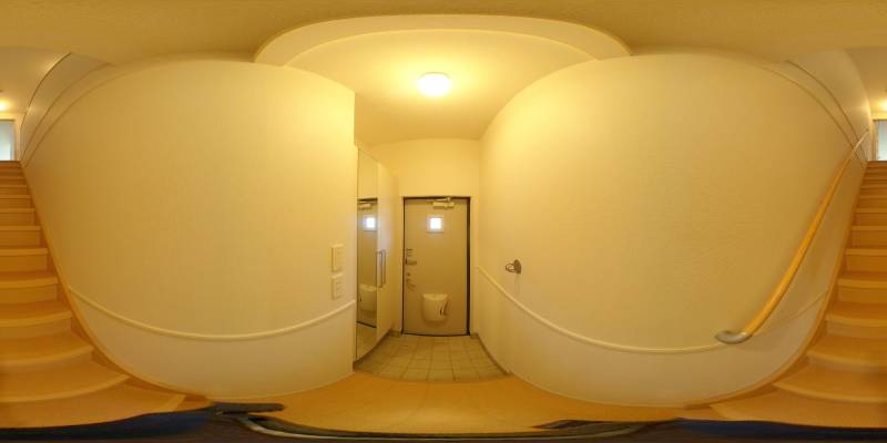 パノラマ画像玄関