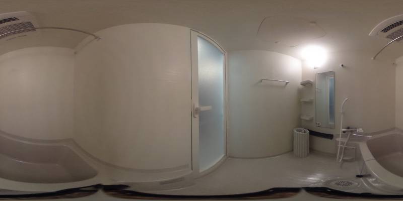 パノラマ画像バスルーム