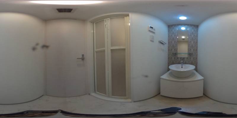 パノラマ画像洗面所