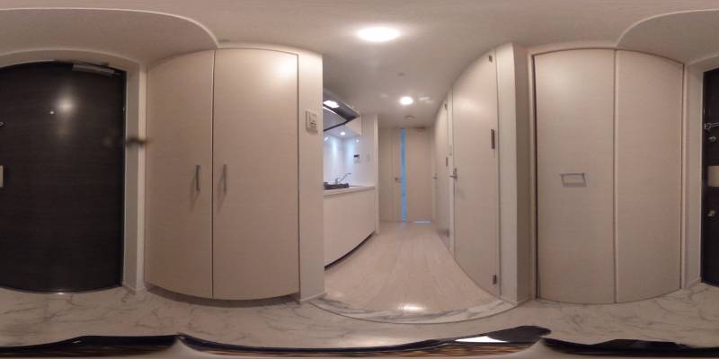 パノラマ画像玄関