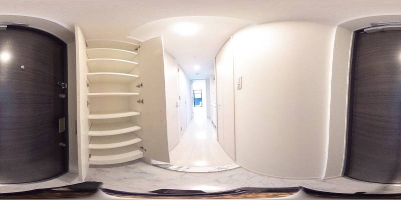 パノラマ画像玄関