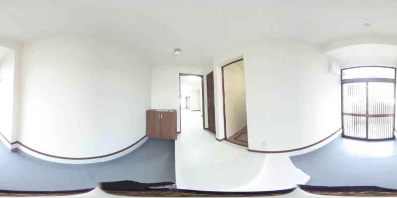 パノラマ画像玄関