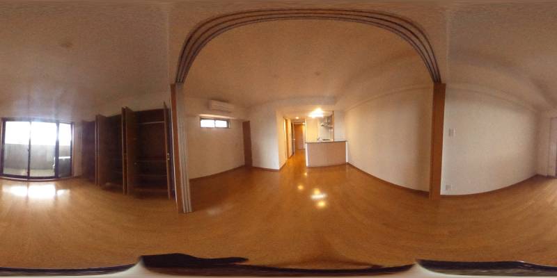 パノラマ画像洋室