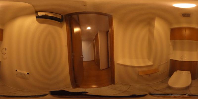 パノラマ画像トイレ