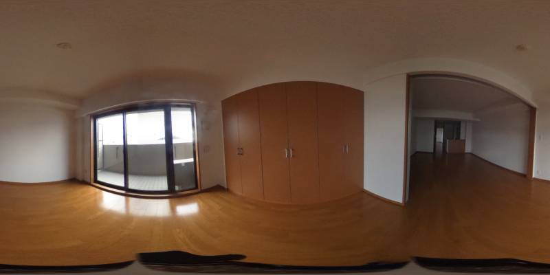 パノラマ画像洋室