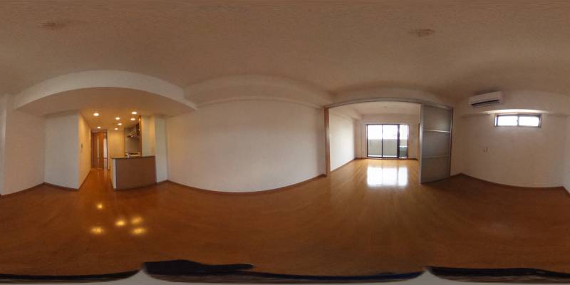 パノラマ画像洋室