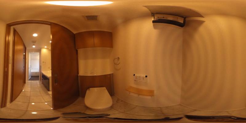 パノラマ画像トイレ