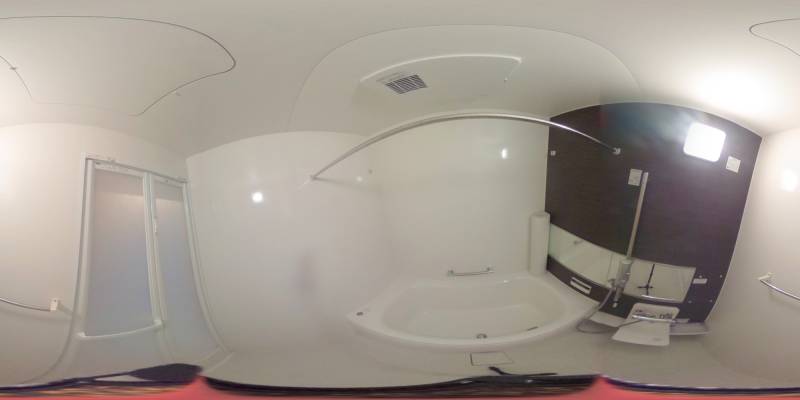 パノラマ画像バスルーム