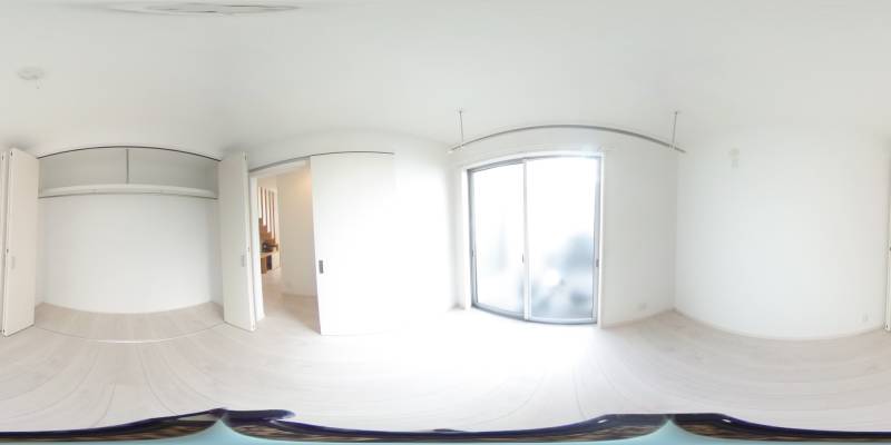 パノラマ画像洋室