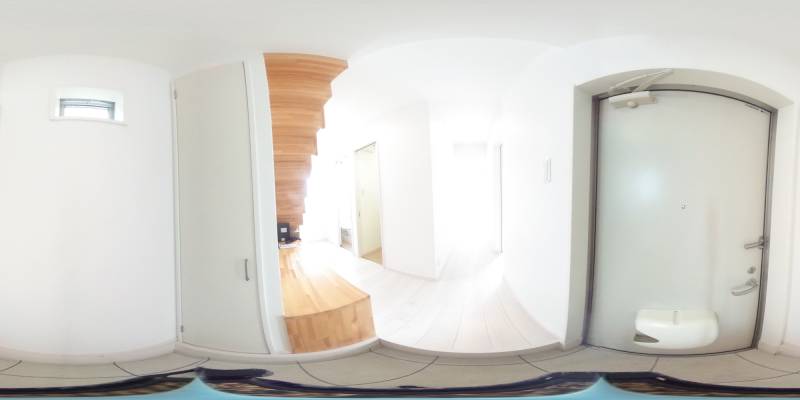 パノラマ画像玄関