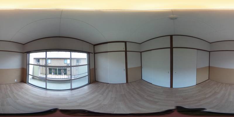 パノラマ画像洋室