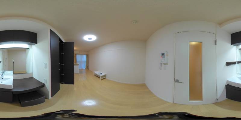 パノラマ画像洗面所