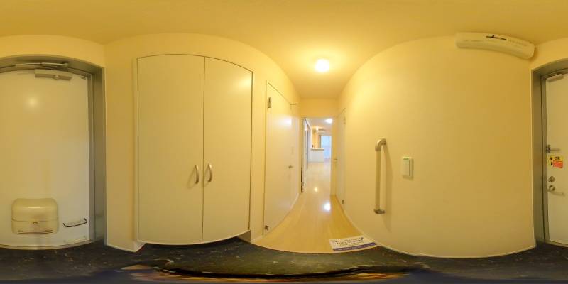 パノラマ画像玄関