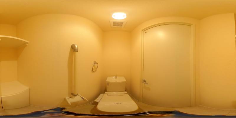 パノラマ画像トイレ