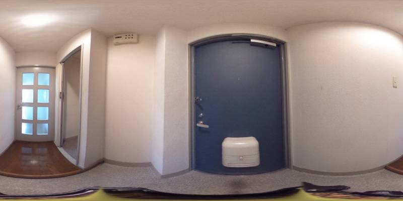 パノラマ画像玄関