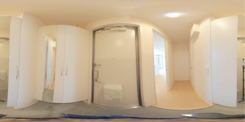 パノラマ画像玄関