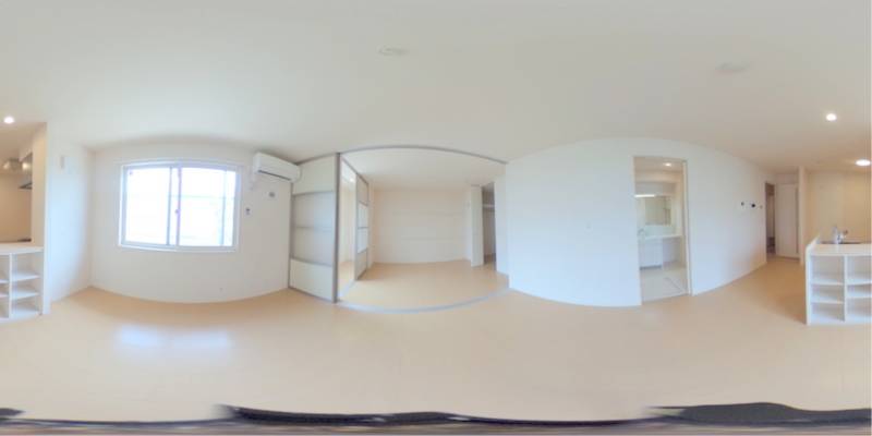 パノラマ画像リビング