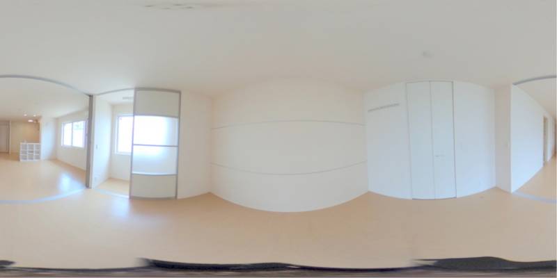 パノラマ画像洋室