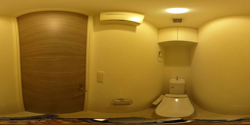 パノラマ画像トイレ