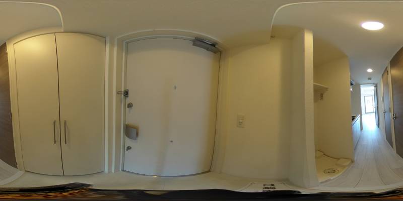 パノラマ画像玄関