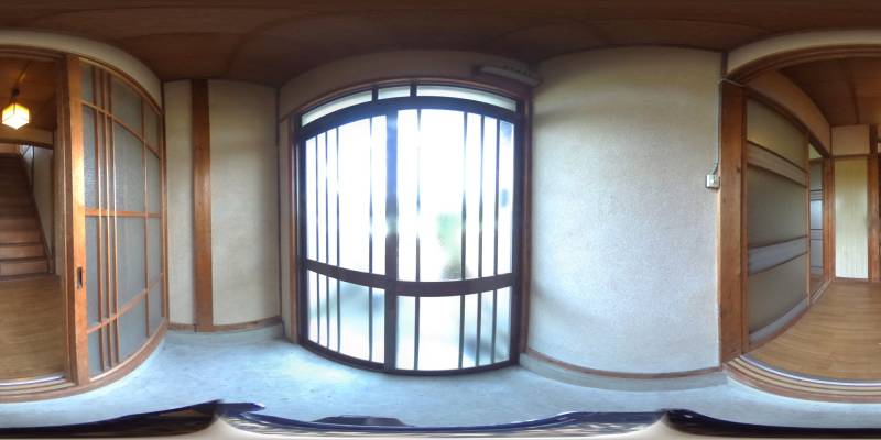 パノラマ画像玄関