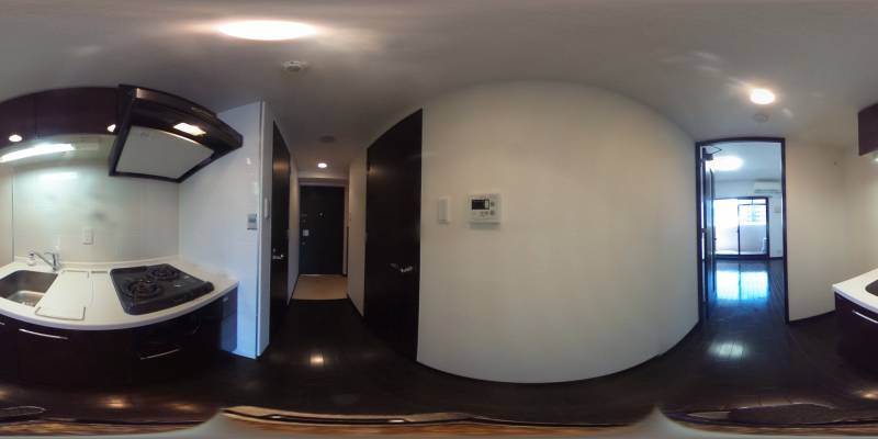 パノラマ画像キッチン