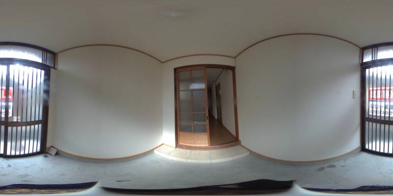 パノラマ画像玄関