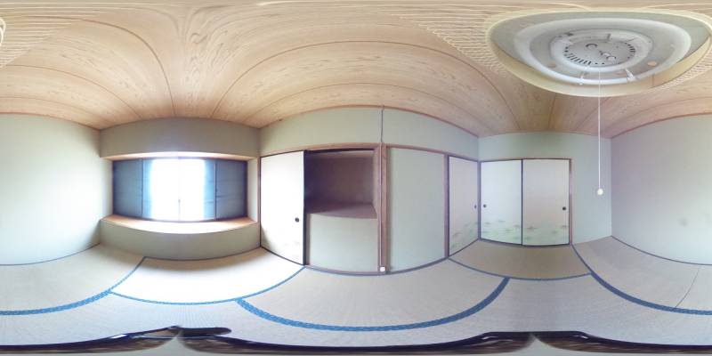 パノラマ画像和室