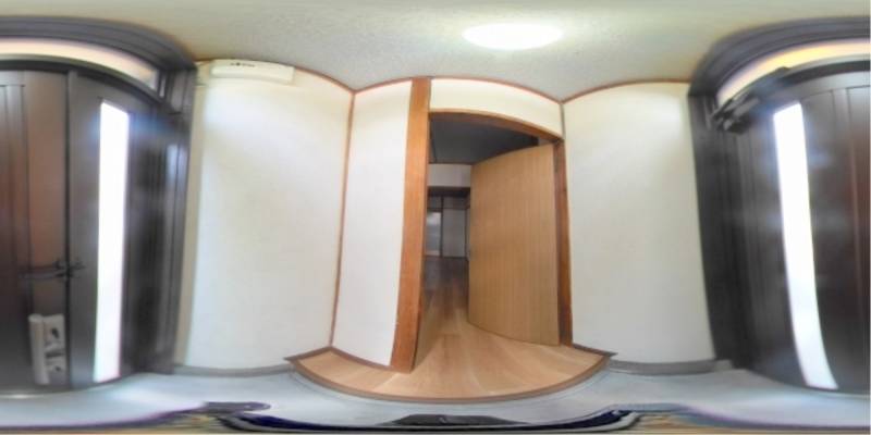 パノラマ画像玄関