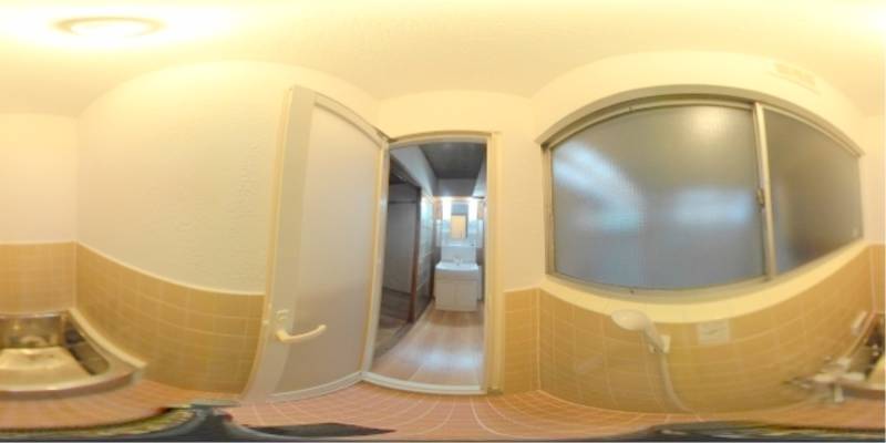 パノラマ画像バスルーム