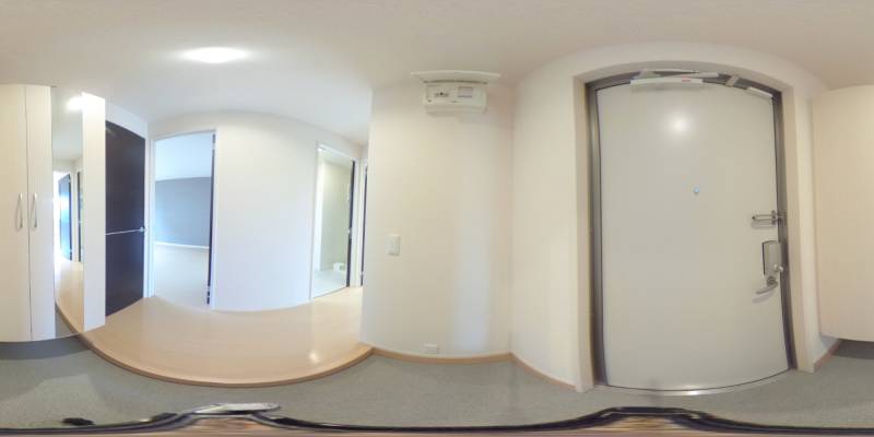 パノラマ画像玄関